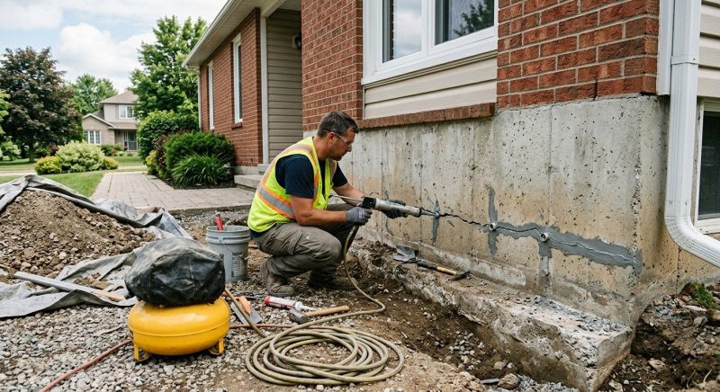 Basement Foundation Repair in Randolph, MA