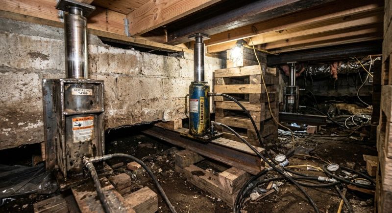 Foundation Jacking in Watertown, MA