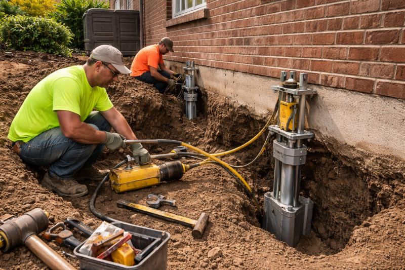 Settling Foundation Service in Newton, MA