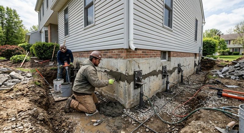 Basement Foundation Repair in Roslindale, MA