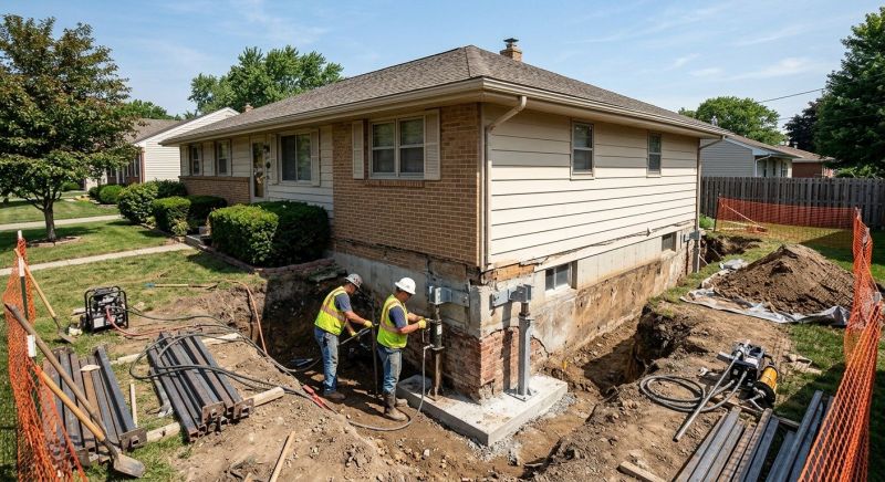 Building Foundation Repair in Randolph, MA