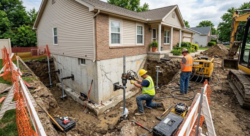 Building Foundation Repair in Waltham, MA