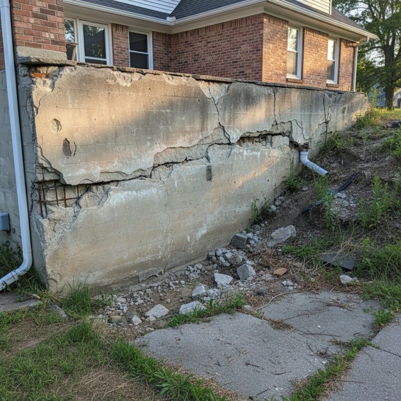 Cracked Foundation Repair in Milton, MA