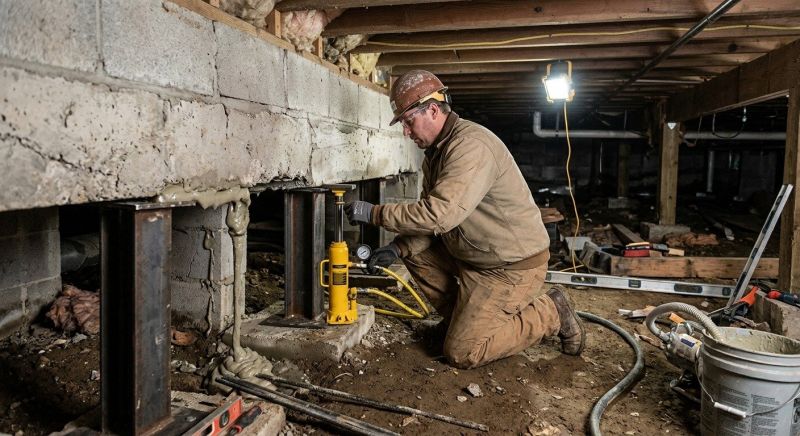 Crawlspace Foundation Repair in Milton, MA