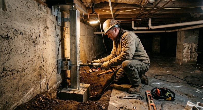 Crawlspace Foundation Repair in Norfolk County, MA