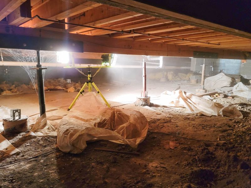 Crawlspace Foundation Repair in Stoughton, MA