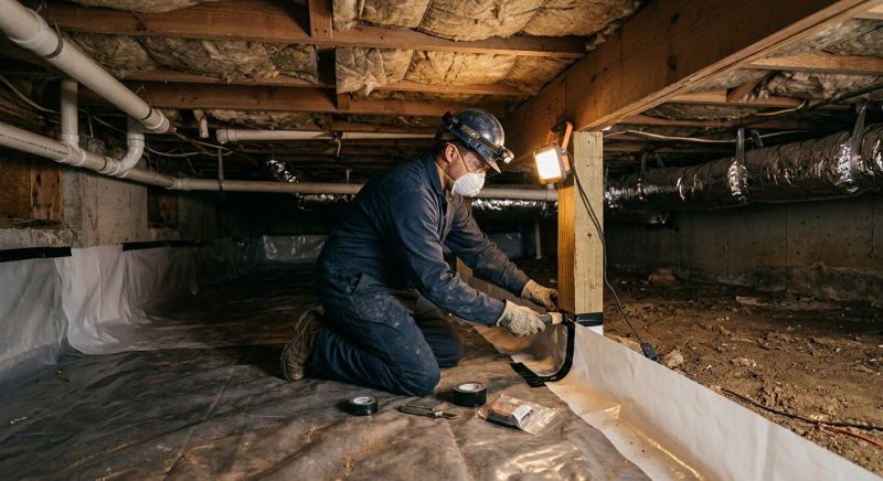 Crawlspace Repair in Quincy, MA