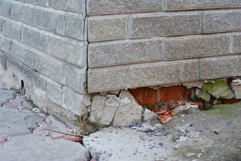 Foundation Damage Repair in Newton Center, MA