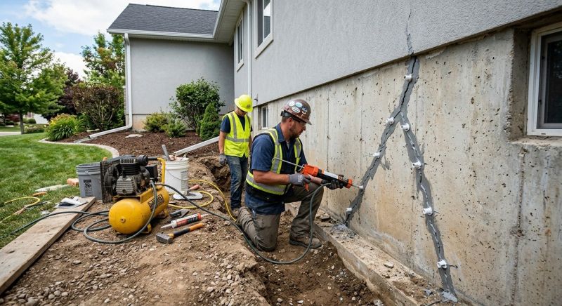 Foundation Damage Repair in South Weymouth, MA