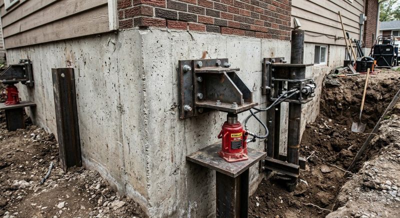 Foundation Jacking in Framingham, MA