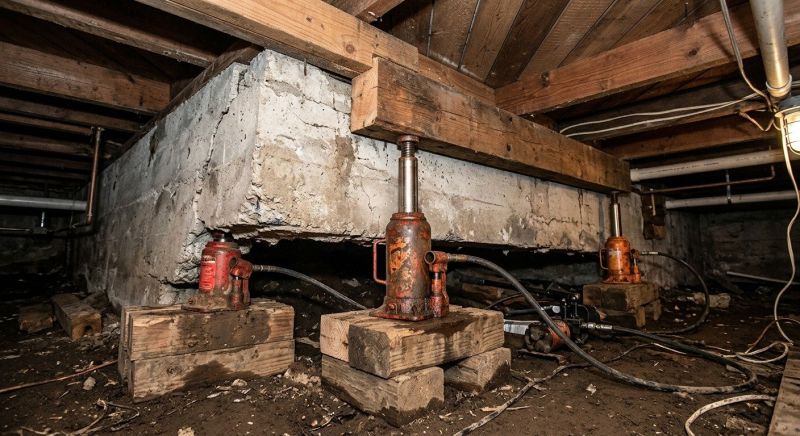 Foundation Jacking in North Attleboro, MA