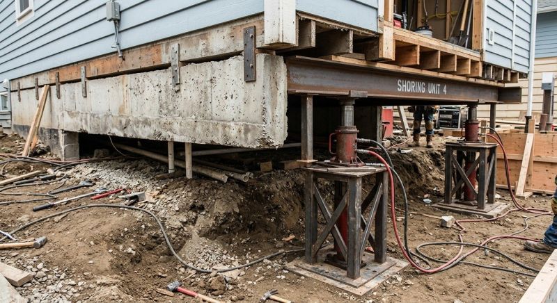 Foundation Jacking in Pembroke, MA