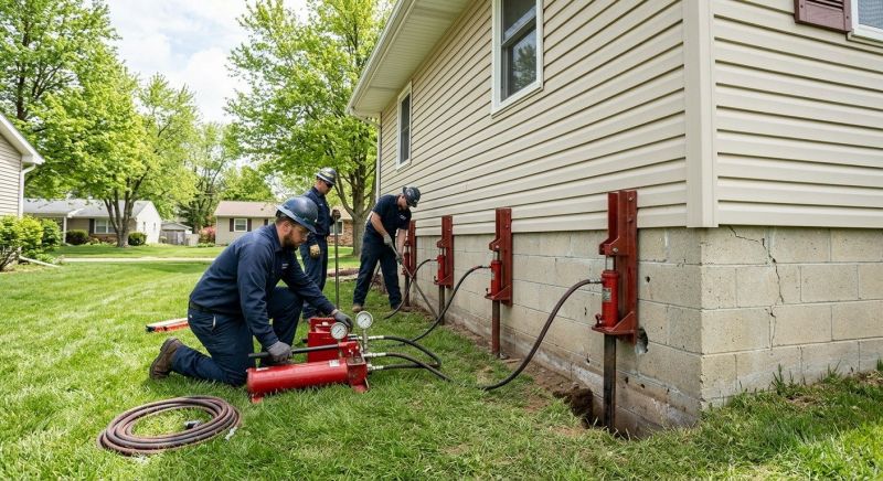 Foundation Jacking in Reading, MA