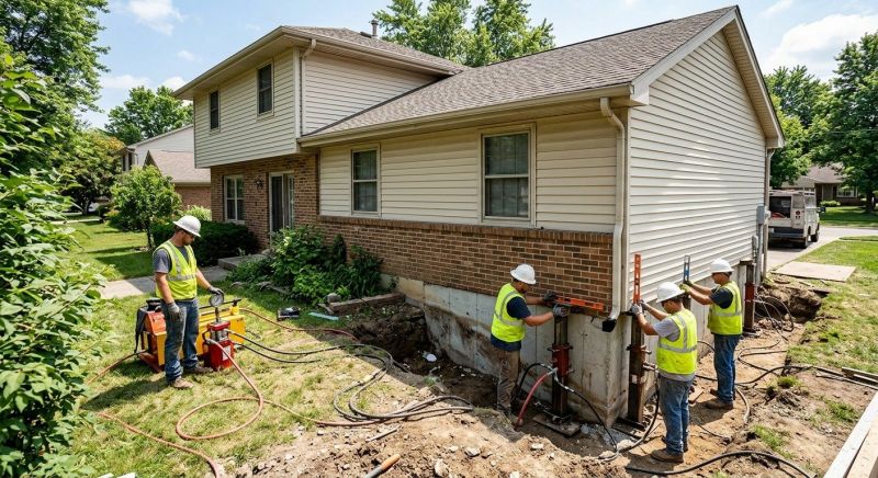 Foundation Jacking in Sudbury, MA