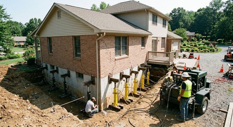 Foundation Jacking in Watertown, MA