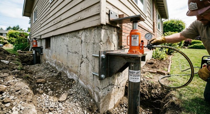 Foundation Lifting in Middleton, MA