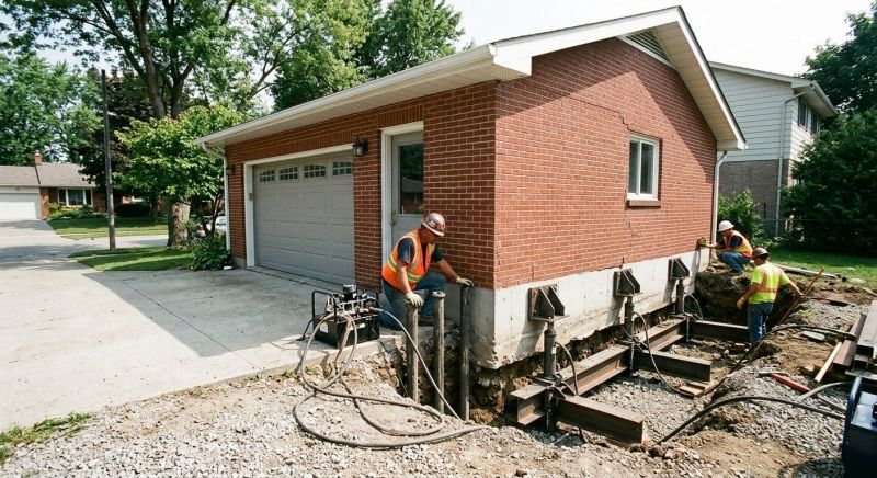 Foundation Lifting in West Bridgewater, MA