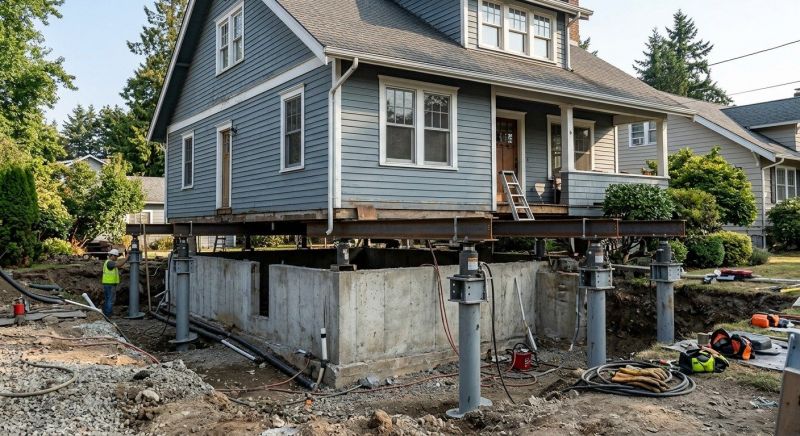 Foundation Raising in Concord, MA