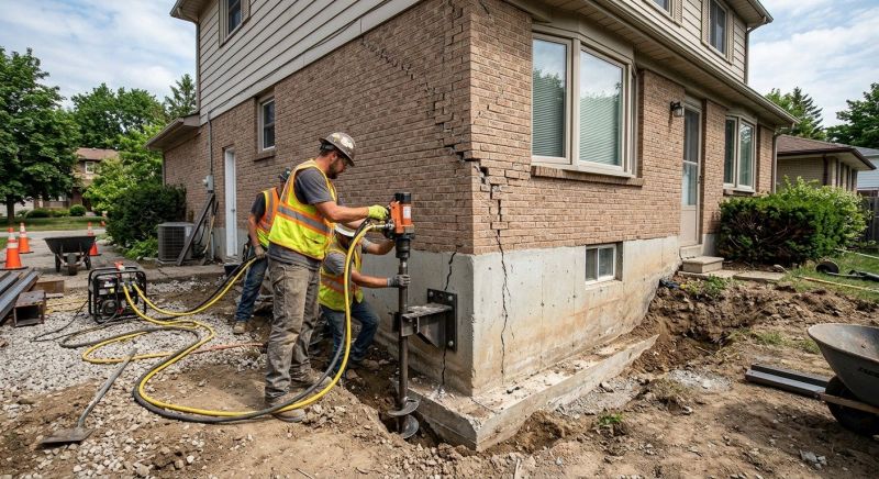 Foundation Raising in Raynham, MA