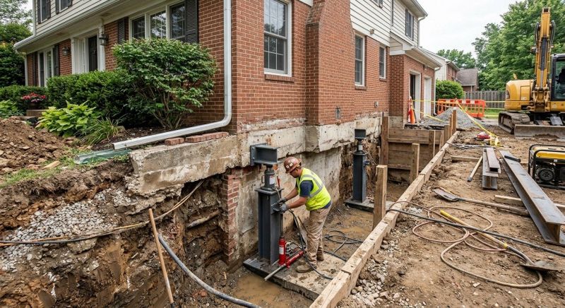 Foundation Raising in Stoneham, MA