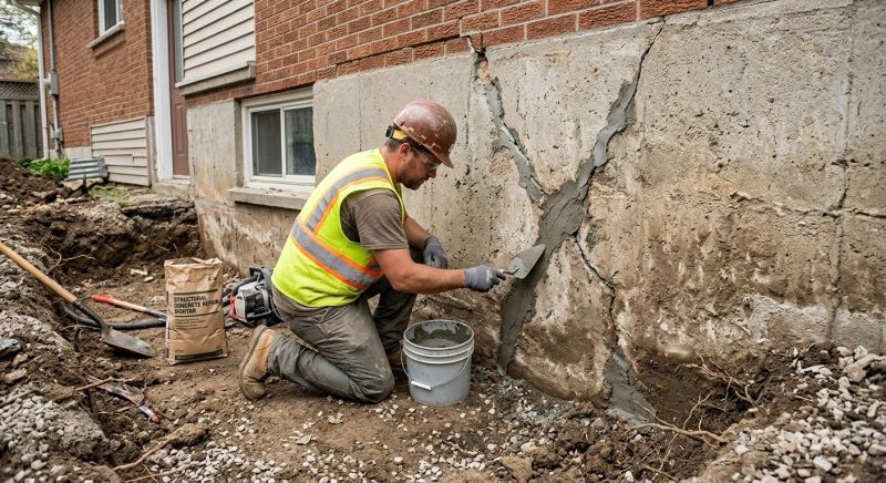 Foundation Repair in Dedham, MA