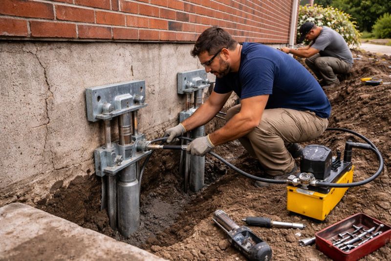 Foundation Repair in Woburn, MA