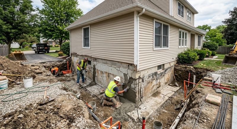 Foundation Restoration in Quincy, MA
