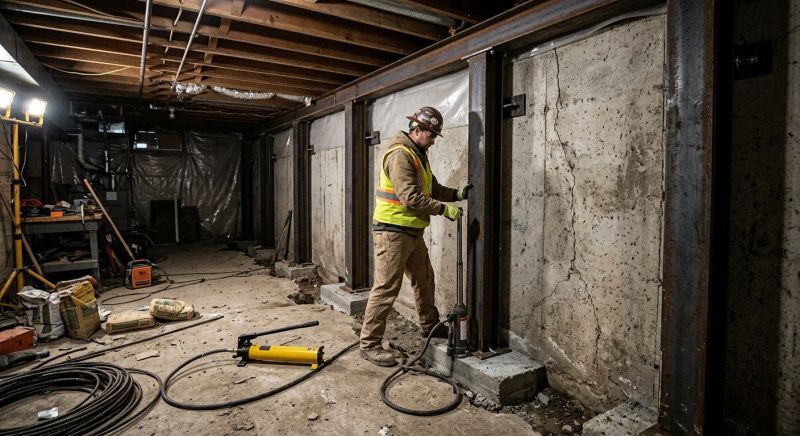 Foundation Stabilizing in Melrose, MA