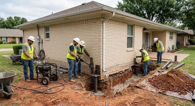 Foundation Stabilizing in Milton, MA