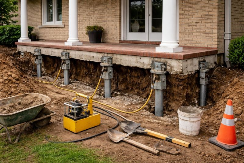 Foundation Stabilizing in Randolph, MA