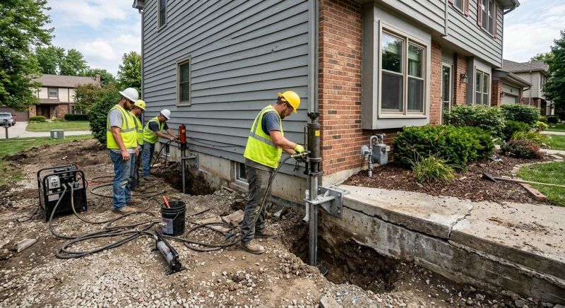 Foundation Stabilizing in Saugus, MA