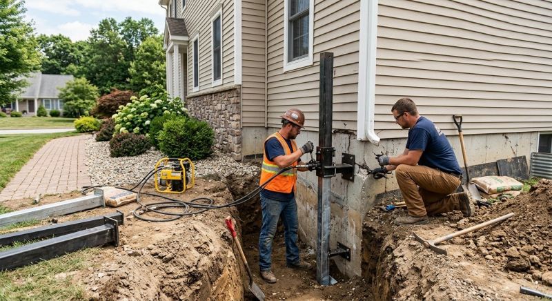 Foundation Stabilizing in West Roxbury, MA