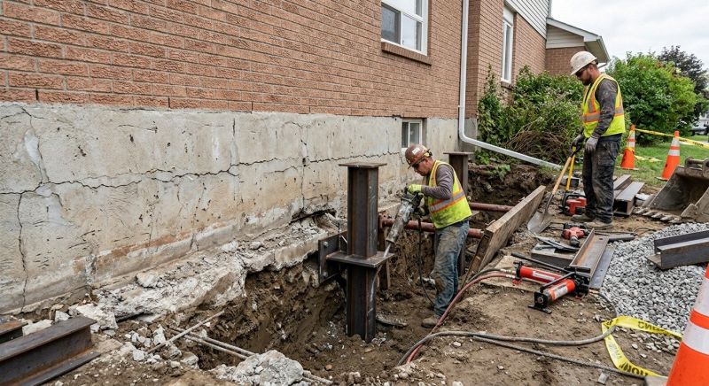 Foundation Structural Repair in Lynn, MA