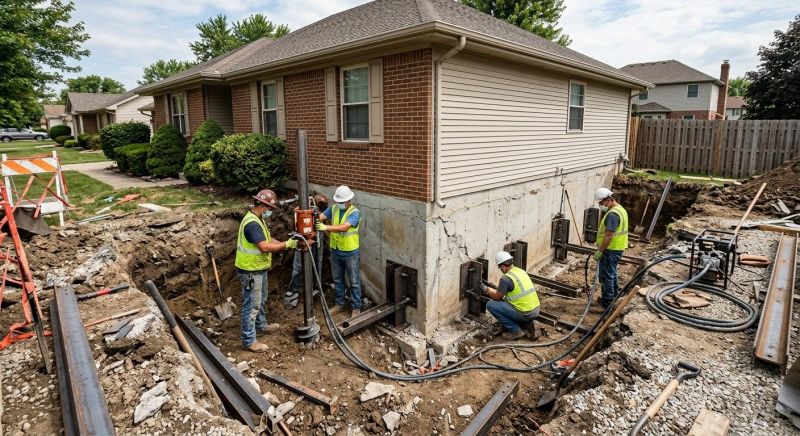 Foundation Structural Repair in Mansfield, MA