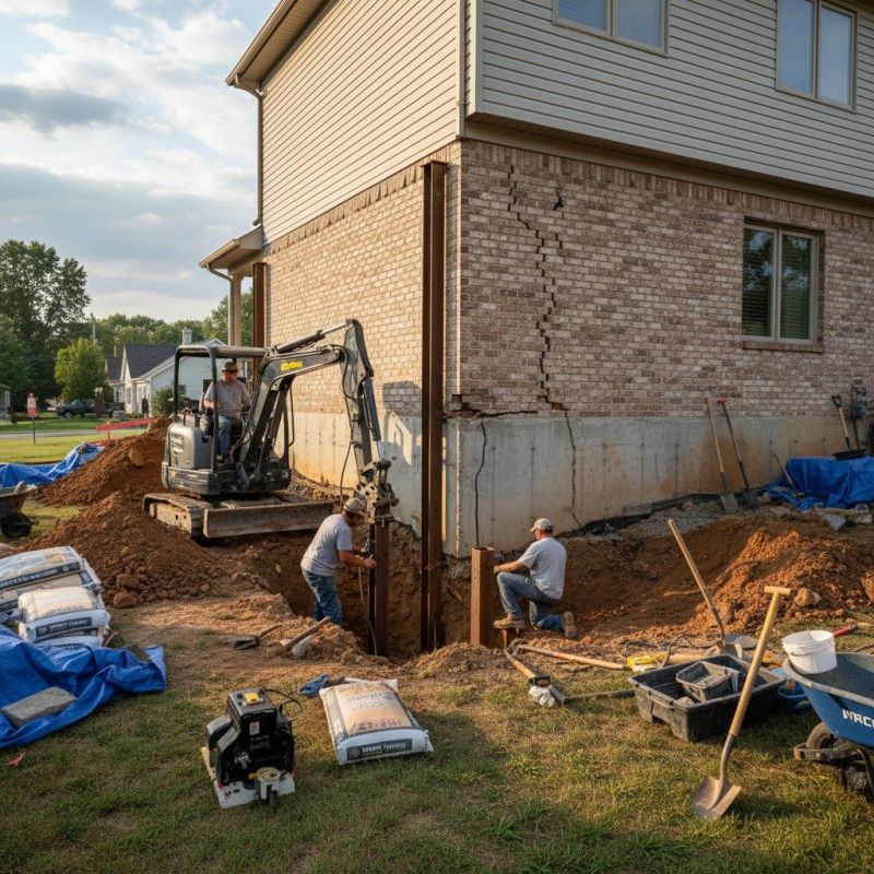 Foundation Structural Repair in Mansfield, MA