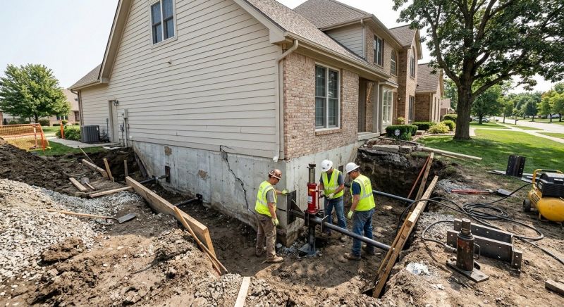 Foundation Structural Repair in Randolph, MA