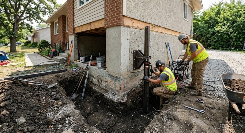 Foundation Structural Repair in Wrentham, MA