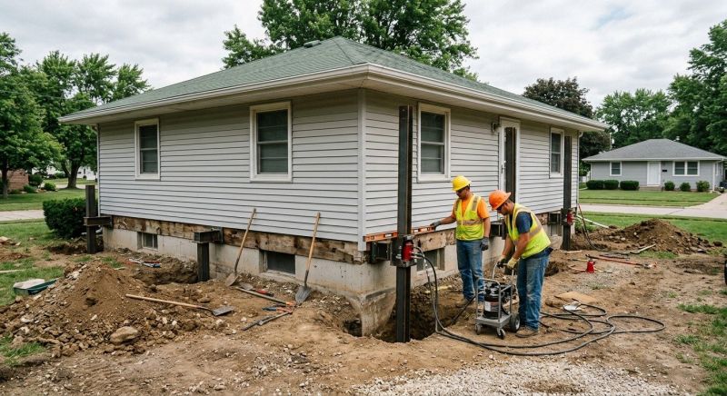 Home Foundation Leveling in Marshfield, MA