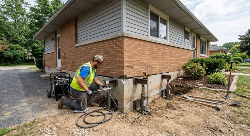 Home Foundation Leveling in Marshfield, MA