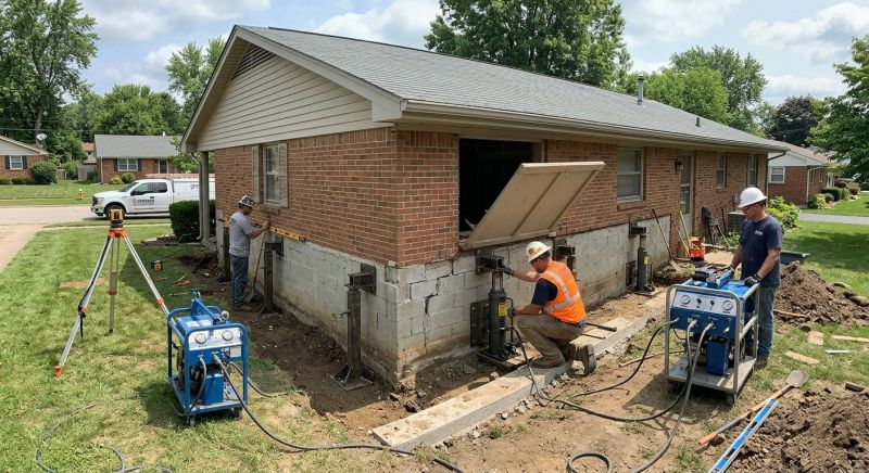 Home Foundation Leveling in Medway, MA