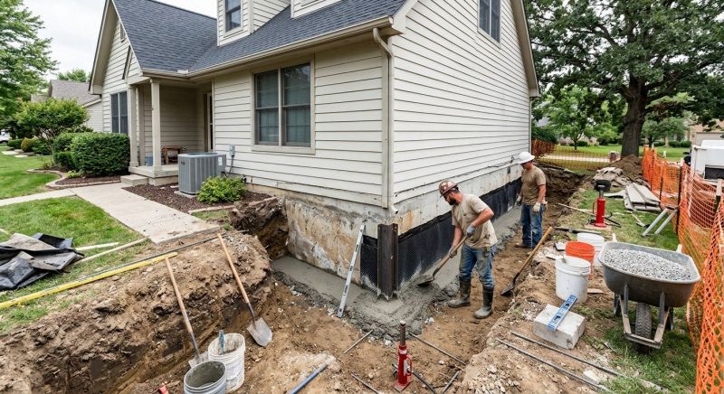 Home Foundation Repair in Quincy, MA