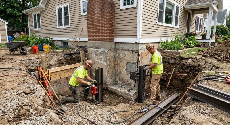 Home Foundation Repair in Quincy, MA