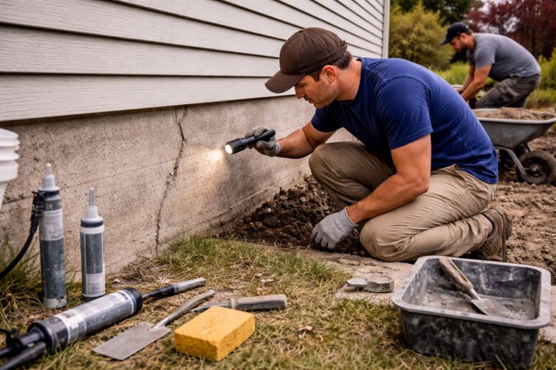 Home Foundation Repair in Quincy, MA