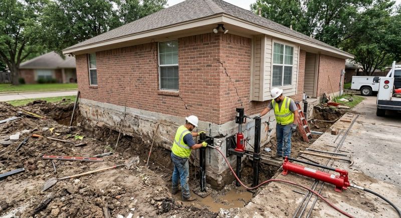 House Foundation Repair in South Easton, MA