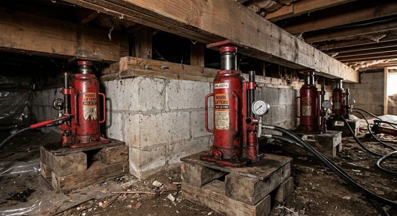 House Settling Repair in Quincy, MA