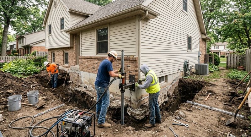 Residential Foundation Repair in Quincy, MA