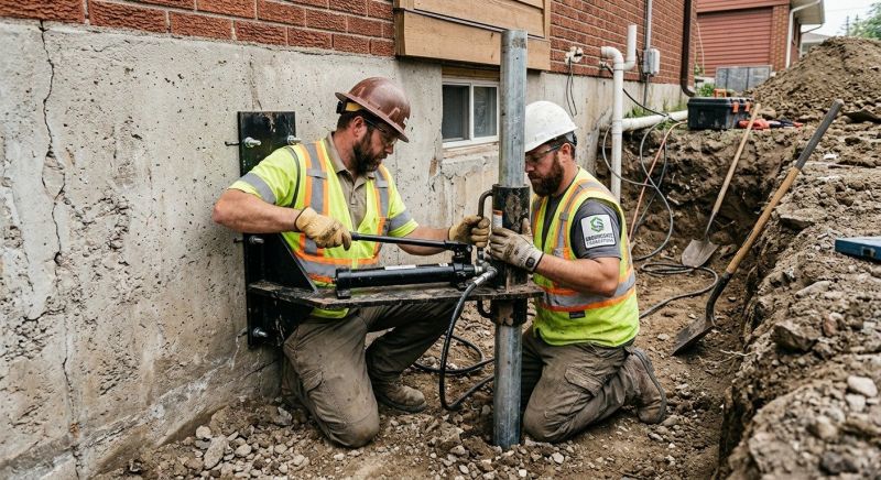 Settling Foundation Service in Hull, MA