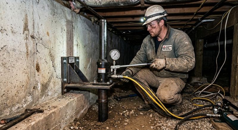 Settling Foundation Service in Hull, MA