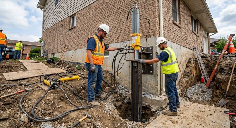 Settling Foundation Service in North Attleboro, MA