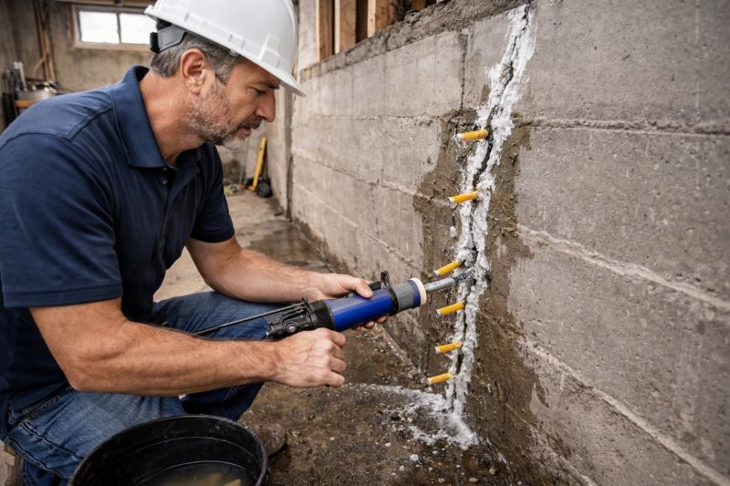 Structural Crack Repair in Quincy, MA